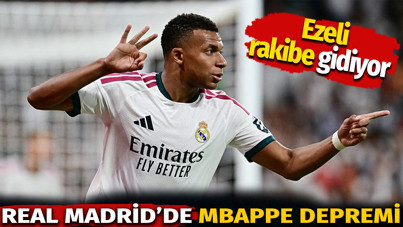Real Madrid’de Mbappe depremi: Ezeli rakibe gidiyor