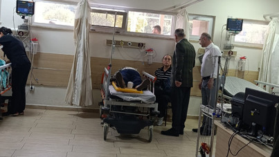 Manisa Valisi Özkan kazada yaralananları hastanede ziyaret etti
