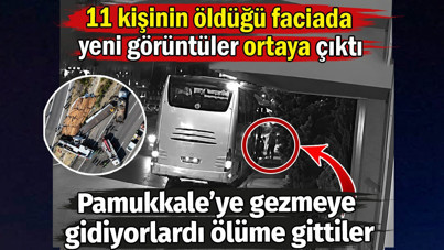 Manisa'da faciada yeni görüntüler ortaya çıktı. Pamukkale'ye gezmeye gidiyorlardı ölüme gittiler