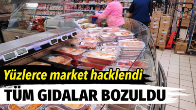 Yüzlerce marketin buzdolapları hacklendi. Bütün gıdalar bozuldu