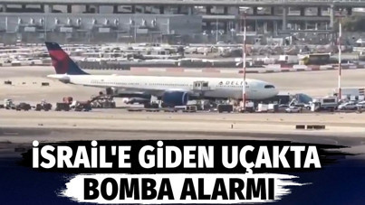 İsrail'e giden uçakta bomba alarmı
