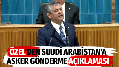 Özgür Özel'den Suudi Arabistan'a asker gönderme açıklaması