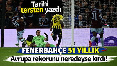 Fenerbahçe 51 yıllık Avrupa rekorunu neredeyse kırdı! Tarihi tersten yazdı