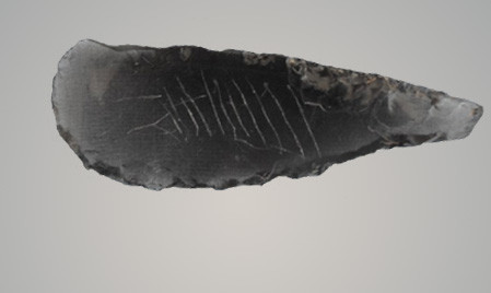 Canhasan’da 8 bin 500 yıllık obsidyen ayna ortaya çıkarıldı - Resim : 2