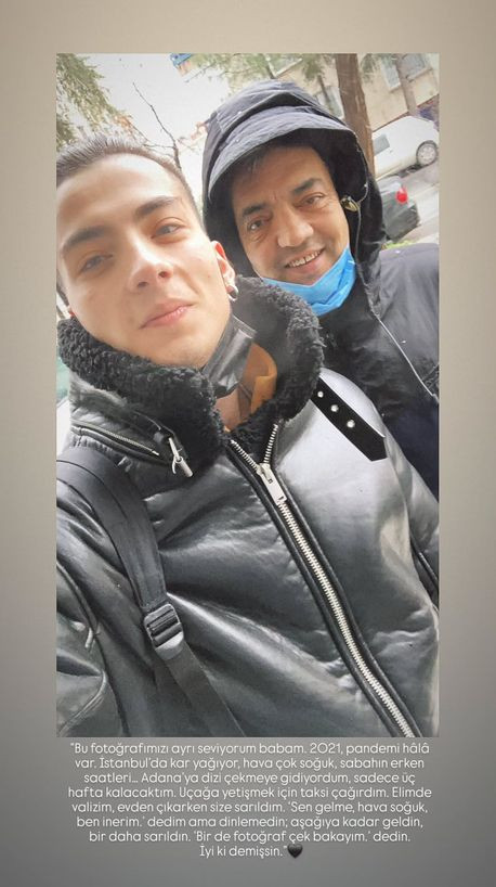 Atakan Özkaya’dan babasına yürek burkan anma: “Bu fotoğrafımızı ayrı seviyorum baba” - Resim : 1