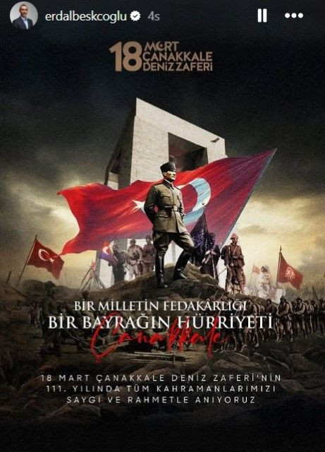 Fedon’dan “Çanakkale” paylaşımı: “Bir daha geri gelemedi” - Resim: 7