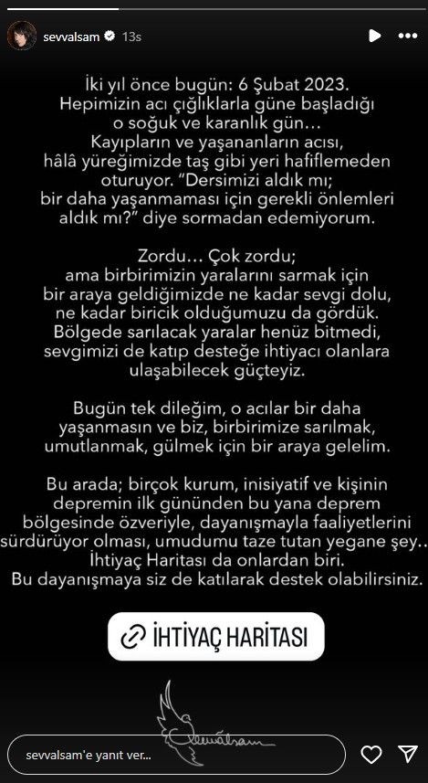 Ünlü isimlerden '6 Şubat' paylaşımları! Hayatını kaybeden akrabalarını paylaştı - Resim: 12