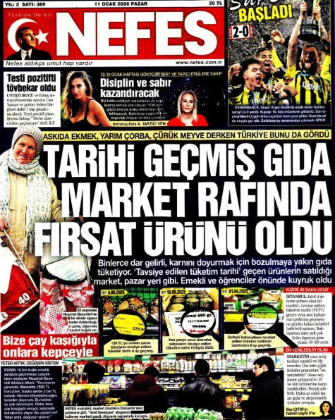 NEFES&rsquo;in manşeti d&uuml;nya g&uuml;ndeminde - Resim : 1