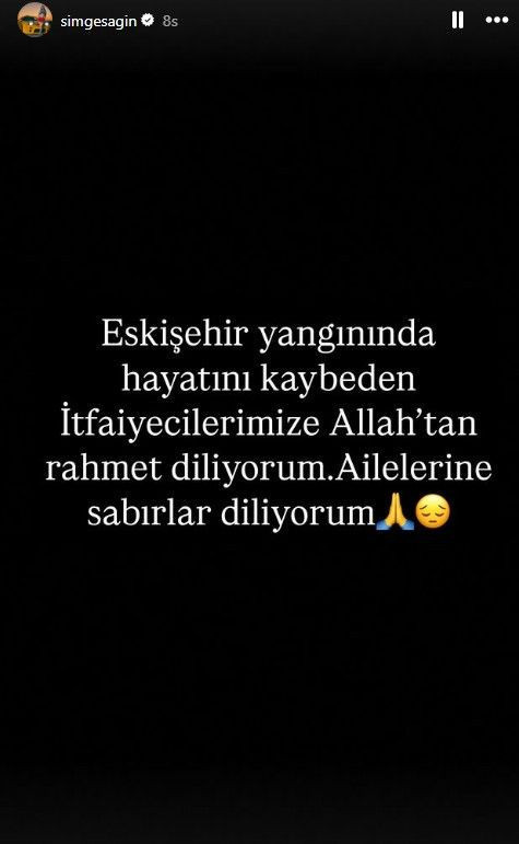 Eskişehir orman yangınında hayatını kaybedenler için ünlü isimlerden başsağlığı mesajları - Resim: 15