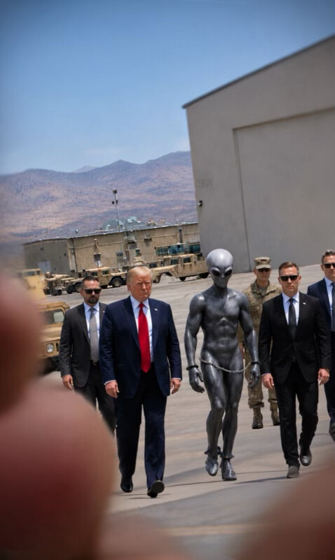 Trump’tan tuhaf paylaşım - Resim : 1