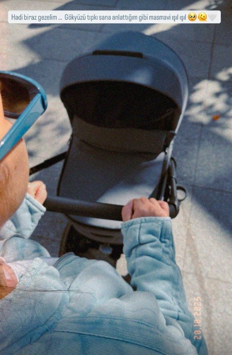 İrem Helvacıoğlu kızını paylaştı - Resim : 1