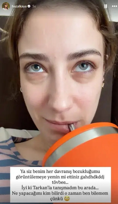Hazal Kaya: “Her davranış bozukluğumu çekmeye mi yemin ettiniz?” - Resim : 1