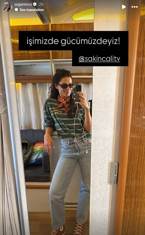 Özge Özpirinçci’den operasyondan sonra ilk paylaşım: “İşimizde gücümüzdeyiz!” - Resim : 1