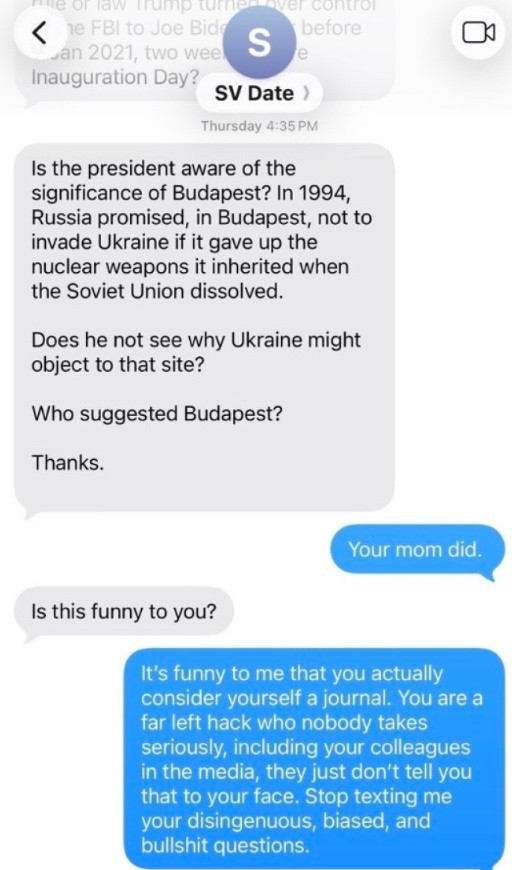 Trump'ın sözcüsünden gazeteciye: Anan karar verdi! - Resim : 1