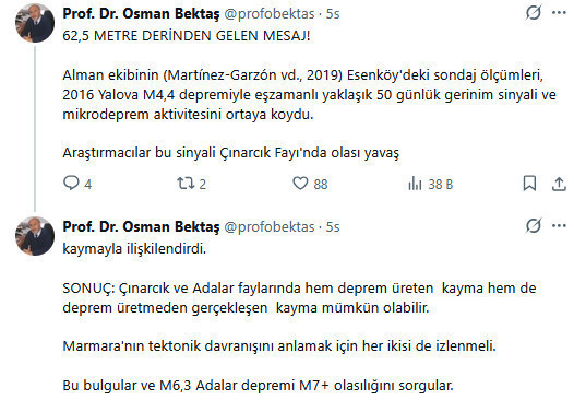 10 yıllık deprem detayı ortaya çıktı. Deprem uzmanından Marmara yorumu - Resim : 3