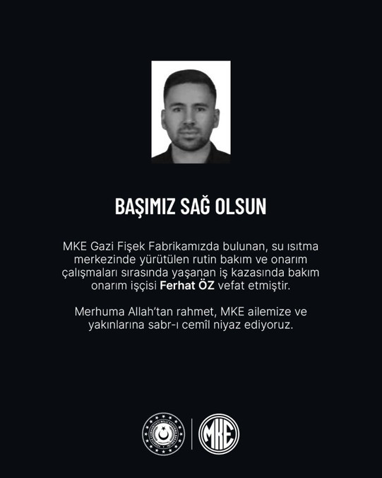 MKE fabrikasında iş kazası: 1 ölü, 3 yaralı - Resim : 1