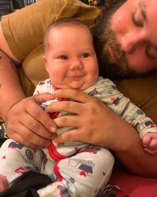 6 kiloluk bebek doğurdu, zorlu süreci anlattı - Resim : 1