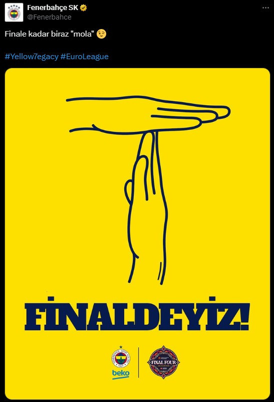 Fenerbahçe'den Ergin Ataman’a olay gönderme - Resim : 1