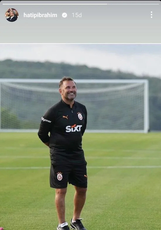 Galatasaray taraftarından İbrahim Hatipoğlu'na pasta tepkisi - Resim : 2