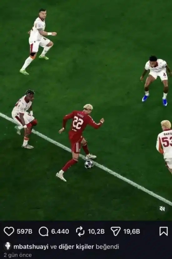 Batshuayi’nin Ekitike tepkisi Galatasaray taraftarını çıldırttı - Resim : 1