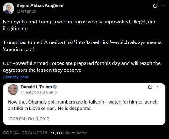 Saldırı sonrası ilk paylaşım: Trump'ı 14 yıl önceki tweetiyle vurdu - Resim : 1