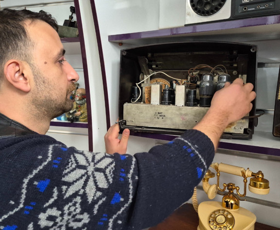 Bir hediyeyle mesleğini değiştirdi