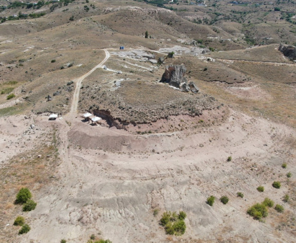 7,7 milyon yıllık tarihe ışık tutan kazı alanı sular altında kaldı