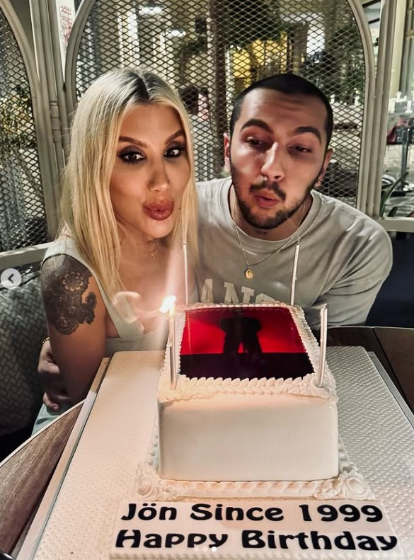 İrem Derici’den sevgilisi Melih Kunukçu’ya doğum günü sürprizi - Resim : 1