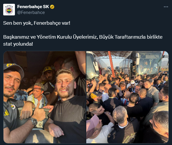 Ali Koç'tan ilginç hamle: Deplasman otobüsüne bindi! - Resim : 1