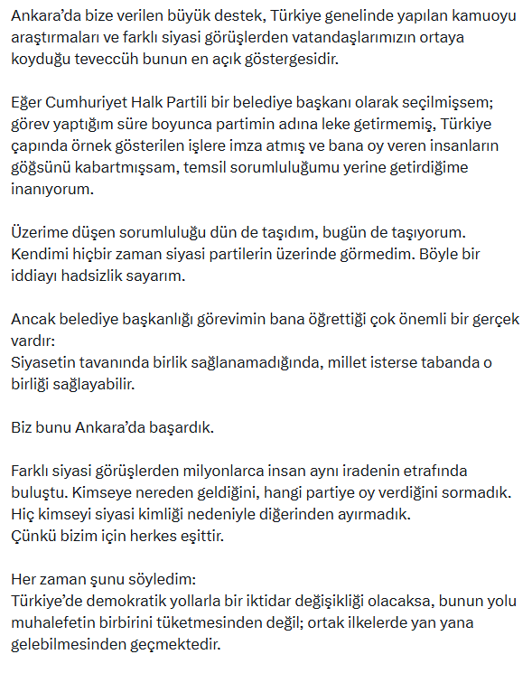 İşte Mansur Yavaş’ın istifa açıklaması - Resim : 7