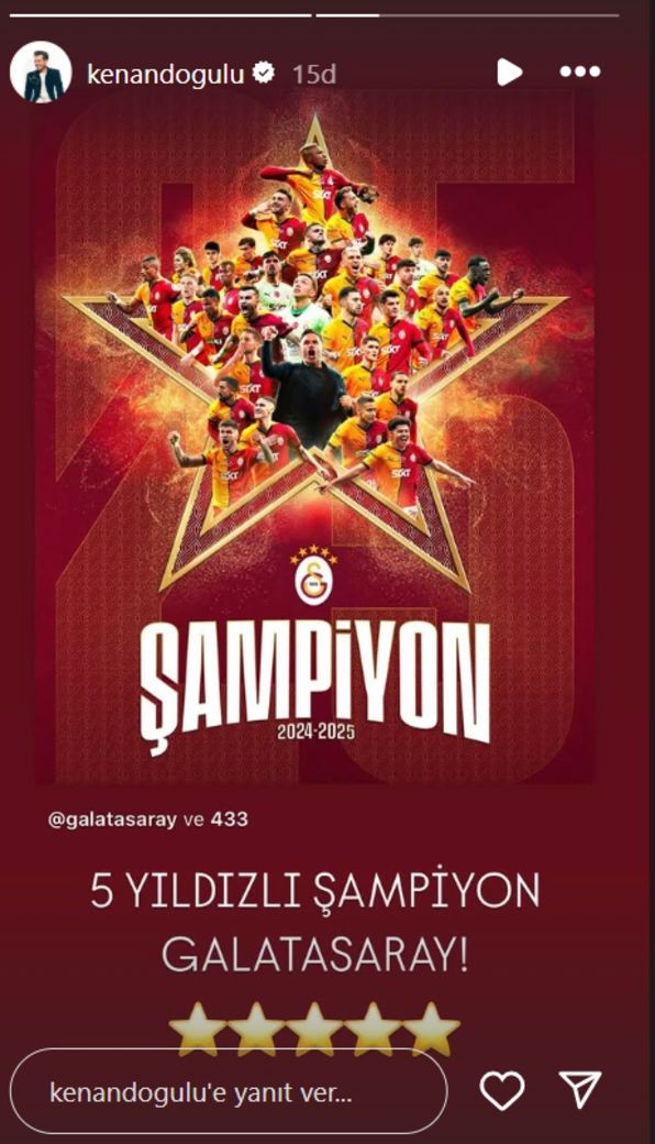Sosyal medyada Galatasaray rüzgârı: Ünlülerden kutlama yağmuru - Resim: 4