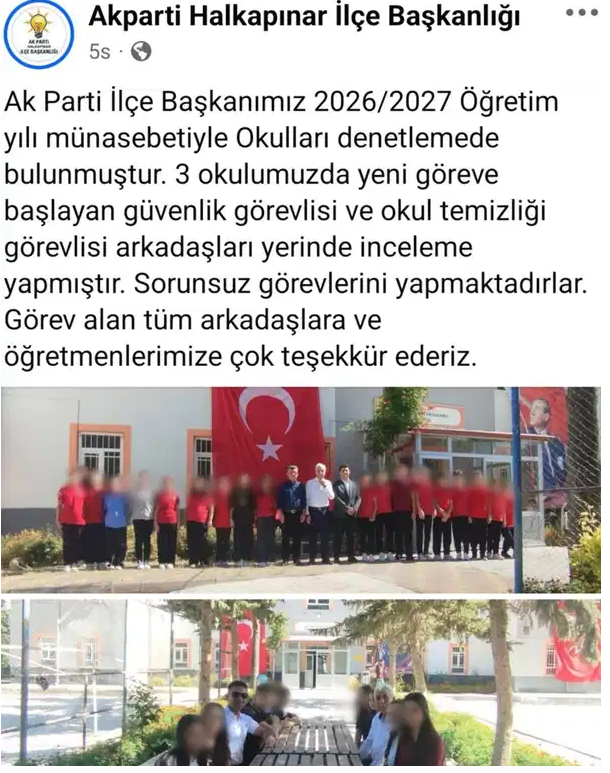AKP ilçe başkanlığından tepki çeken paylaşım - Resim : 1