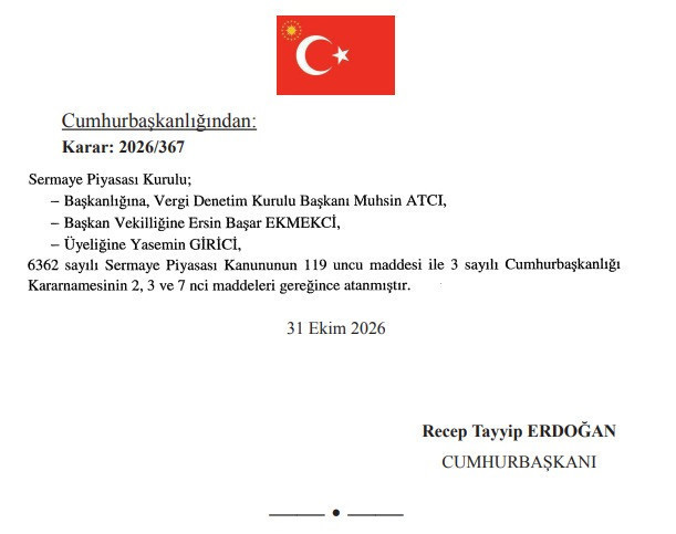 SPK'nın yeni başkanı Muhsin Atcı oldu - Resim : 1