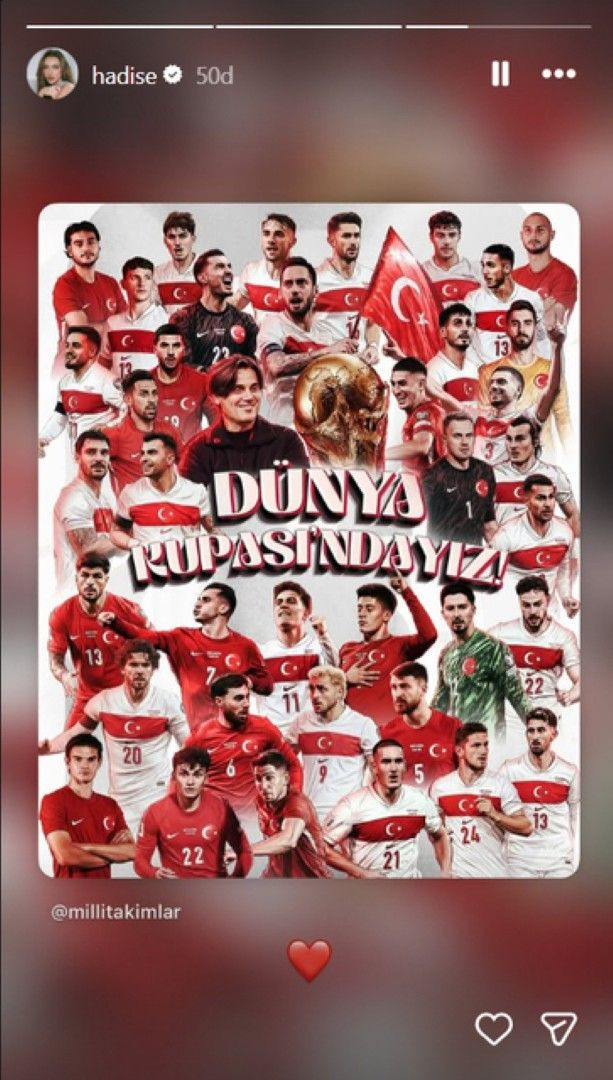 Dünya Kupası sevincinde ünlü isimlerden peş peşe paylaşımlar - Resim: 22