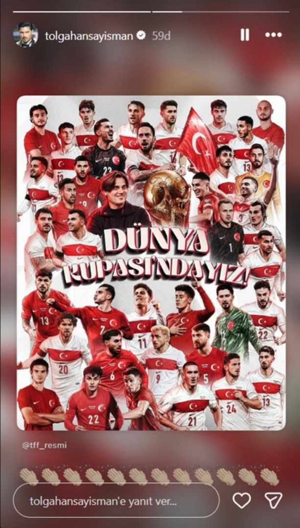 Dünya Kupası sevincinde ünlü isimlerden peş peşe paylaşımlar - Resim: 40