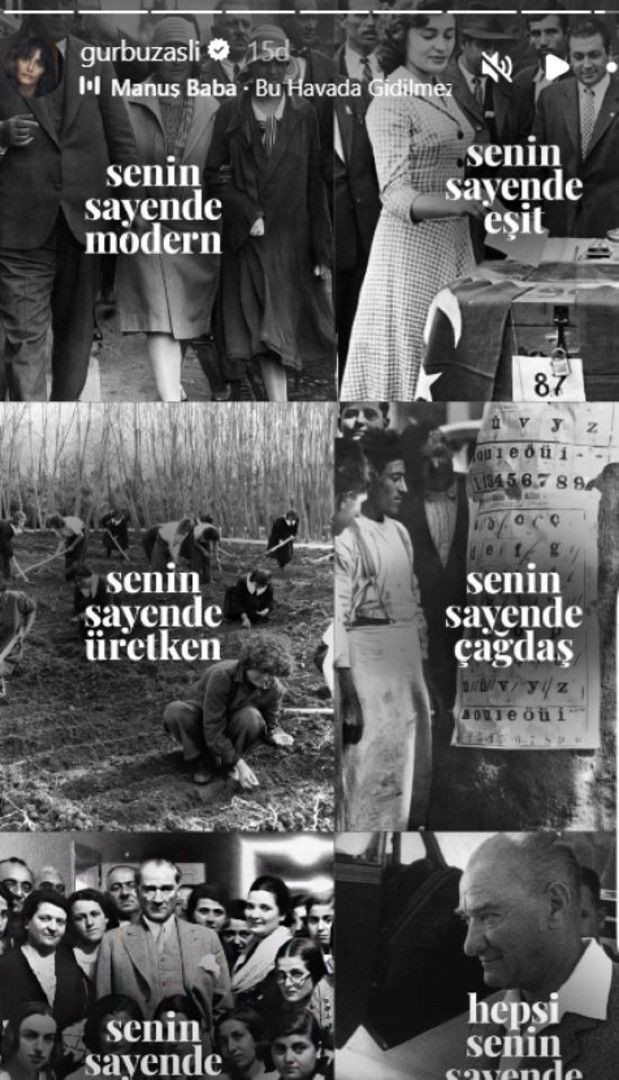 Ünlülerden 29 Ekim Cumhuriyet Bayramı paylaşımları - Resim: 14