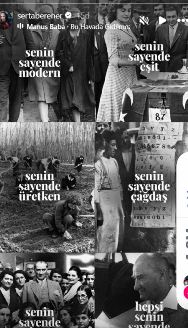 Ünlülerden 29 Ekim Cumhuriyet Bayramı paylaşımları - Resim: 4