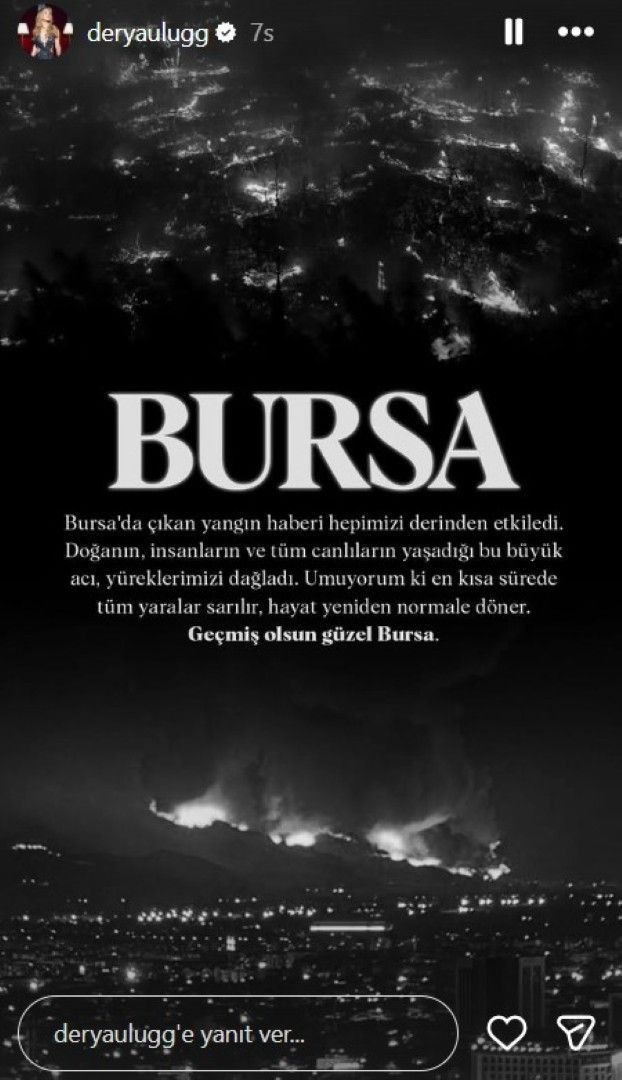 Orman yangınları yüreklere ateş düşürdü: Ünlü isimlerden yangın paylaşımı - Resim: 9