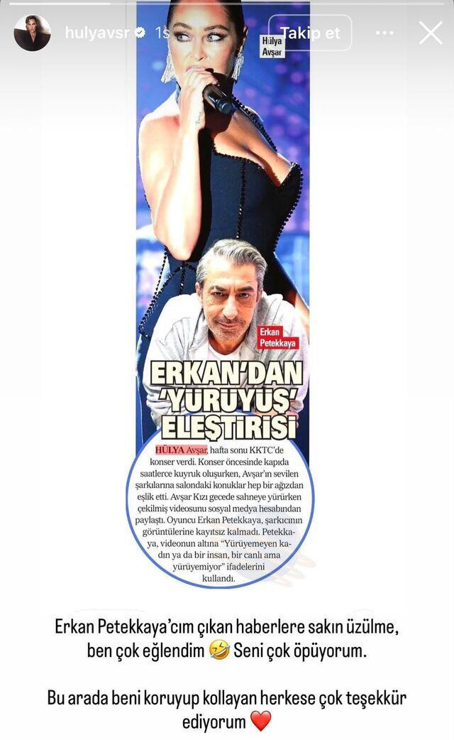 Erkan Petekkaya tepki çekti Hülya Avşar'dan destek geldi - Resim : 1