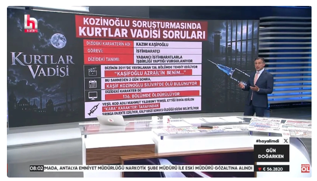 Kaşif Kozinoğlu'nun mezarının açıldığı gün Kurtlar Vadisi hesabından esrarengiz paylaşım! İşte hemen silinen video - Resim : 4