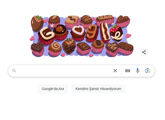 Sevgililer Günü için Google özel Doodle hazırladı - Resim : 1
