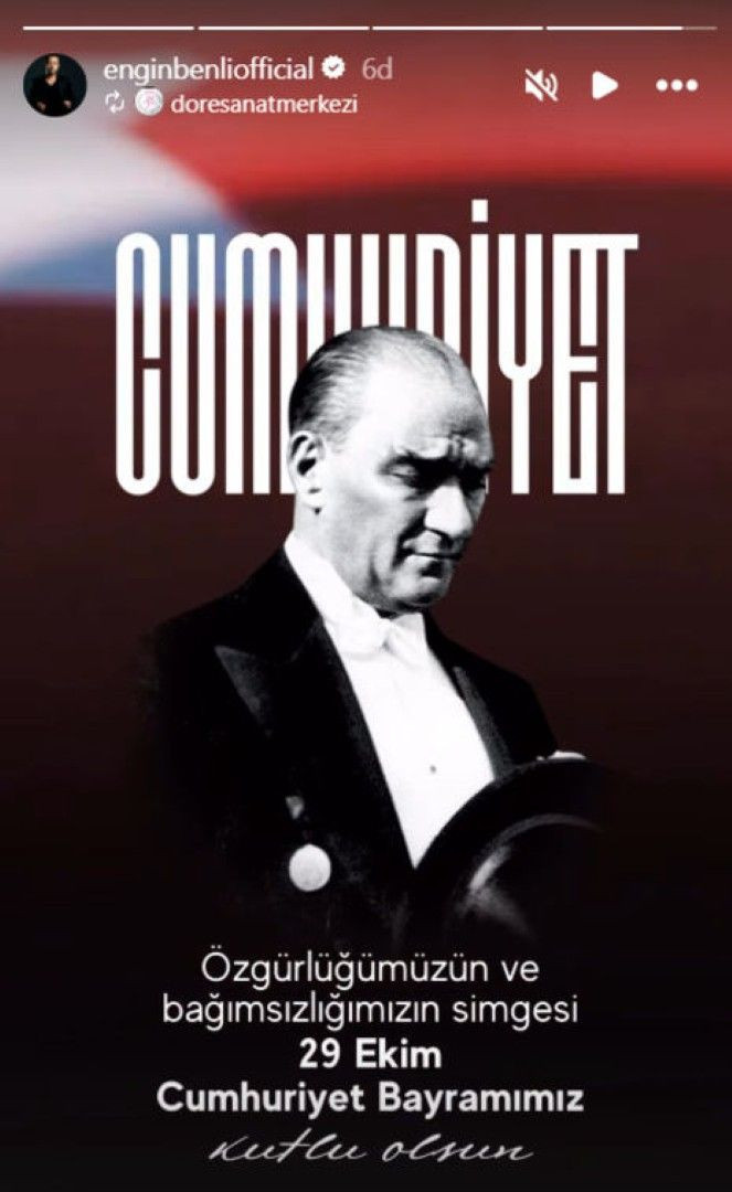 Ünlülerden 29 Ekim Cumhuriyet Bayramı paylaşımları - Resim: 23