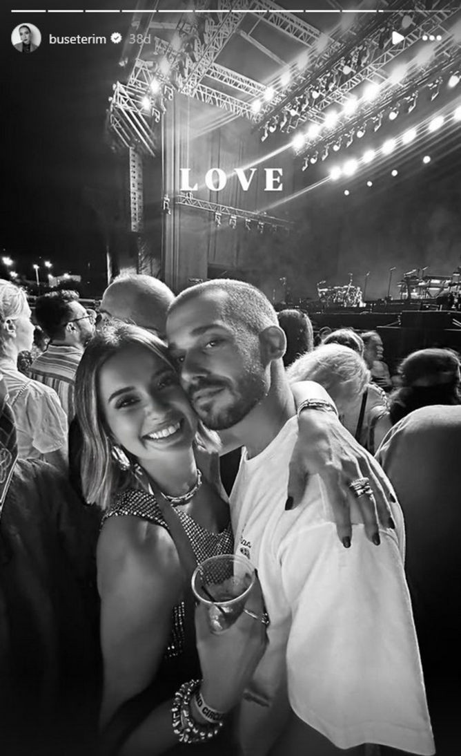 Buse Terim yeni aşkını ilan etti - Resim : 1