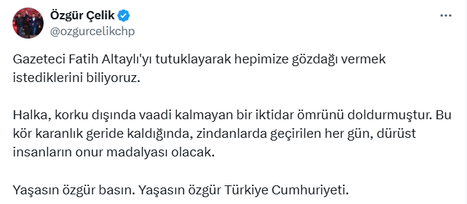 Fatih Altaylı’nın tutuklanmasına tepki yağıyor - Resim: 4