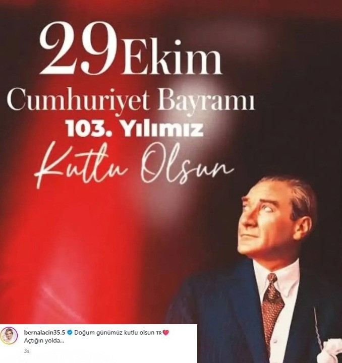 &Uuml;nl&uuml;ler korktu mu? İşte 17 &uuml;nl&uuml; ismin tekd&uuml;ze 29 Ekim paylaşımı - Resim : 4