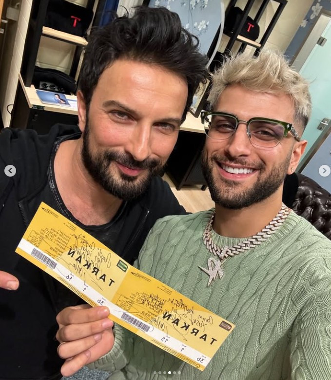 Tarkan sahneden Reynmen'e seslendi: Çok vefalı, hayırlı bir arkadaş, bir kardeş o - Resim : 1