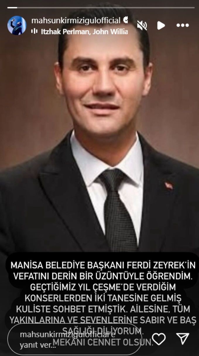Sanat ve medya dünyasından Ferdi Zeyrek için taziye mesajları - Resim: 1