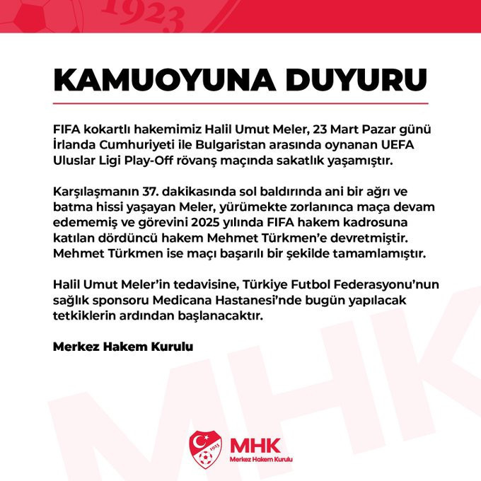 Merkez Hakem Kurulu'ndan Halil Umut Meler açıklaması - Resim : 1