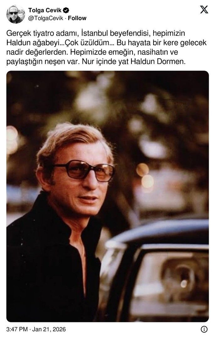 Ünlü isimlerden Haldun Dormen'e veda - Resim: 17