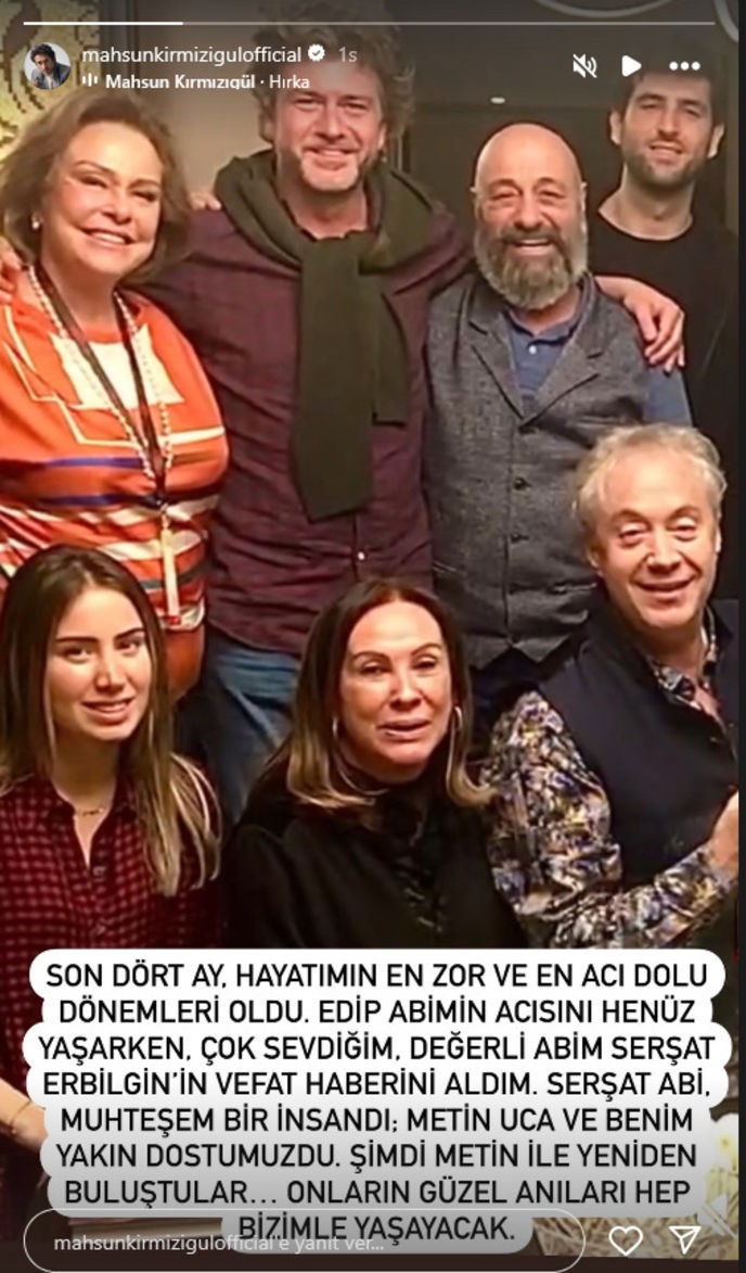 Mahsun Kırmızıgül dostunu daha kaybetti: "Son dört ay hayatımın en acı dönemi" - Resim : 1
